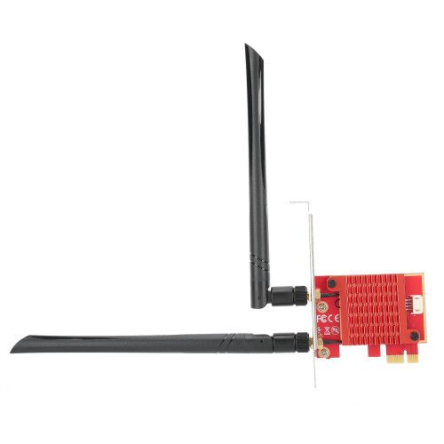 Καινοτόμος κάρτα Wifi6E για υπολογιστή, Bluetooth5.3, πρωτοποριακή ευελιξία δικτύου για 2