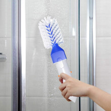 Limpiador de escalones de piscina, herramienta de limpieza manual ideal para limpieza interior y exterior, cepillo delicado para el mantenimiento de