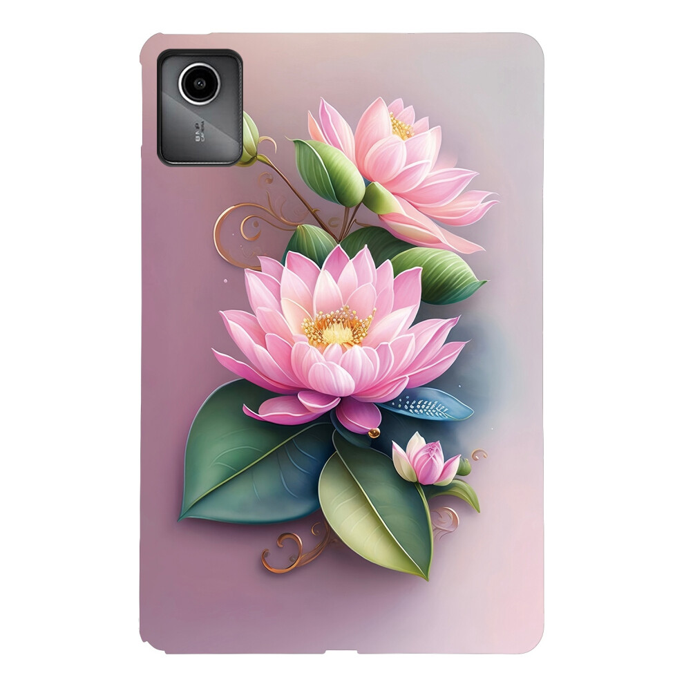 (Lotus) For Lenovo Tab M11 Tb-330Fc / Xiaoxin Pad 11 2024 Tb-331Fc Case Pattern Printing Slim Soft Tpu Tablet Cover 6914287541108