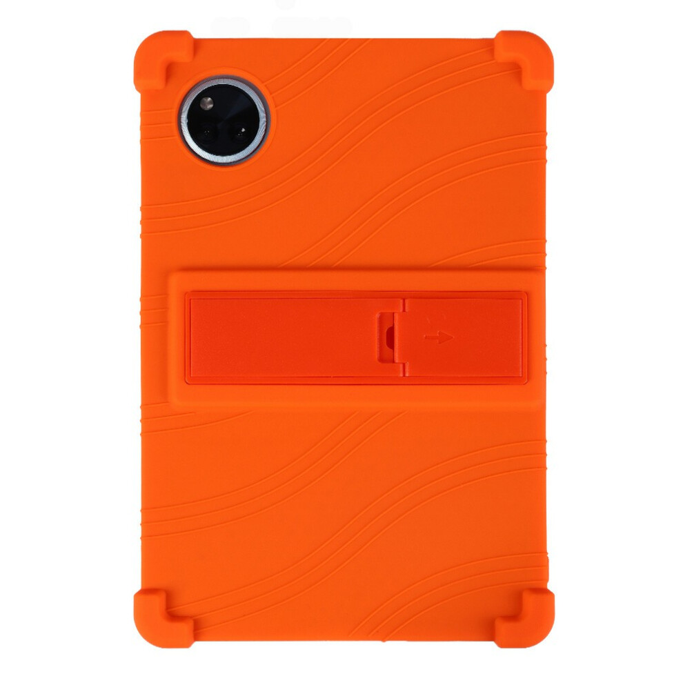 (Orange) For Doogee Tab A9+ / Tab A9 Pro+ Case Adjustable Kickstand Silicone Tablet Protective Cover Orange 6914289149517