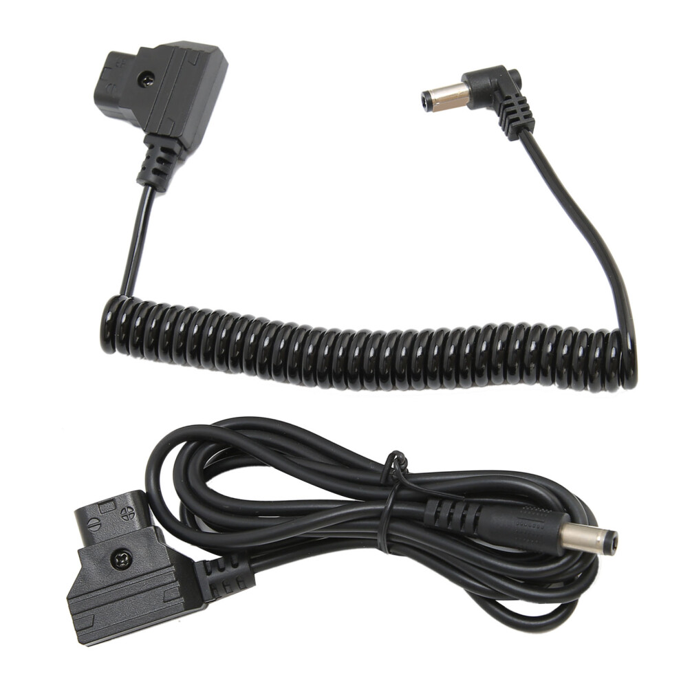 Coiled Spring Cable D-Tap Male To Locking Dc Power Cable Vent Versatility Durable And Stylish Design Optimized Viewing Experience, Good Sound, Stable 9420858889700