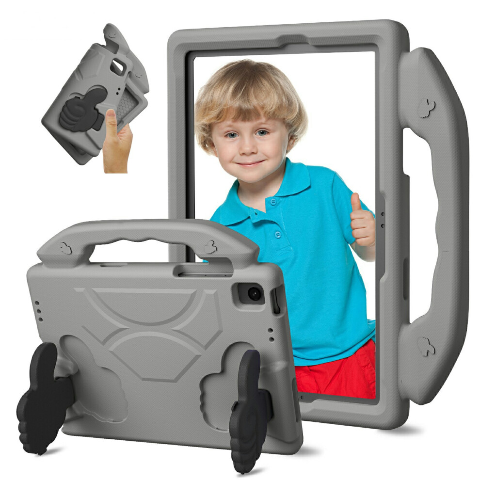 (Grey) For Samsung Galaxy Tab A11+ / A9+ Case Ultra-Soft Eva Thumb Kickstand Tablet Cover Grey 6914282701972