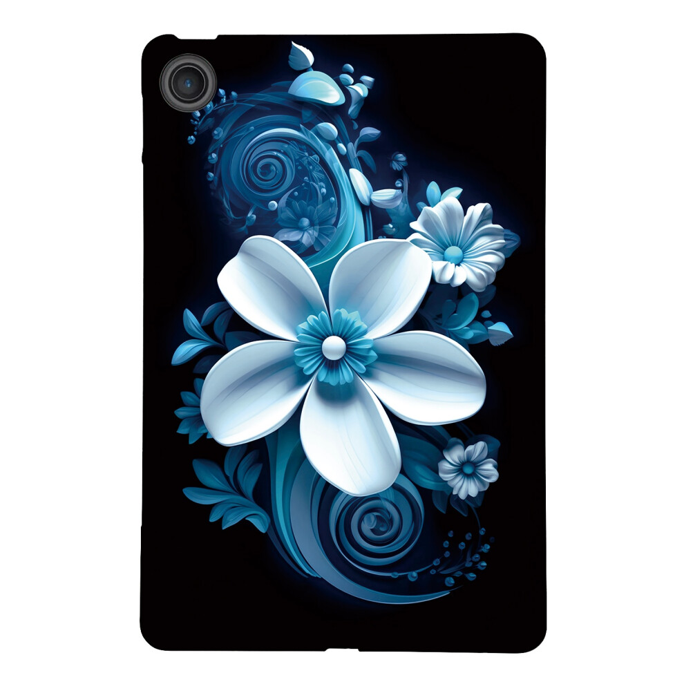 ( Orchid) For Lenovo Tab 10.1 (2025) Tb311xu / Zhaoyang K10c Case Pattern Printing Slim Soft Tpu Tablet Cover Black 6914280071121