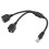 Επαγγελματικό καλώδιο Ethernet διαχωριστή, διαχωριστής δικτύου RJ45 για το σπίτι και 3