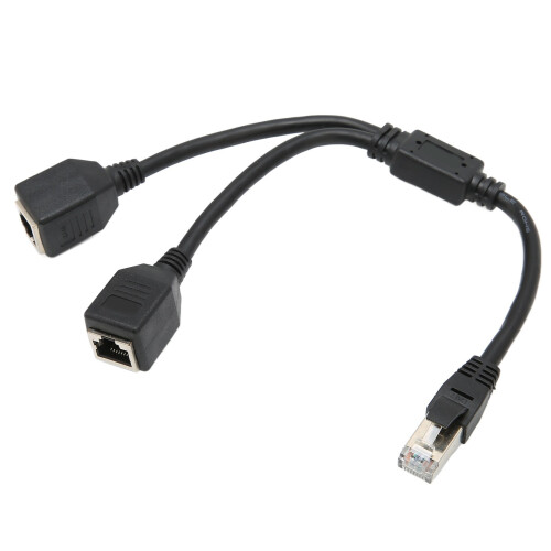 Επαγγελματικό καλώδιο Ethernet διαχωριστή, διαχωριστής δικτύου RJ45 για το σπίτι και 2