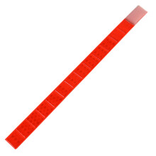 Brassard réfléchissant bandes réfléchissantes-Rouge orangé