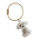 Porte-clés commémoratif élégant en cas de perte-Mignon Teddy 1