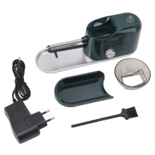 Electric Pre Roll Machine With Bladeless Portable Neck Fan Design, Swifty Roller Tool Featuring Cigarette Filling Adjustment Valve And Hands Free Cool