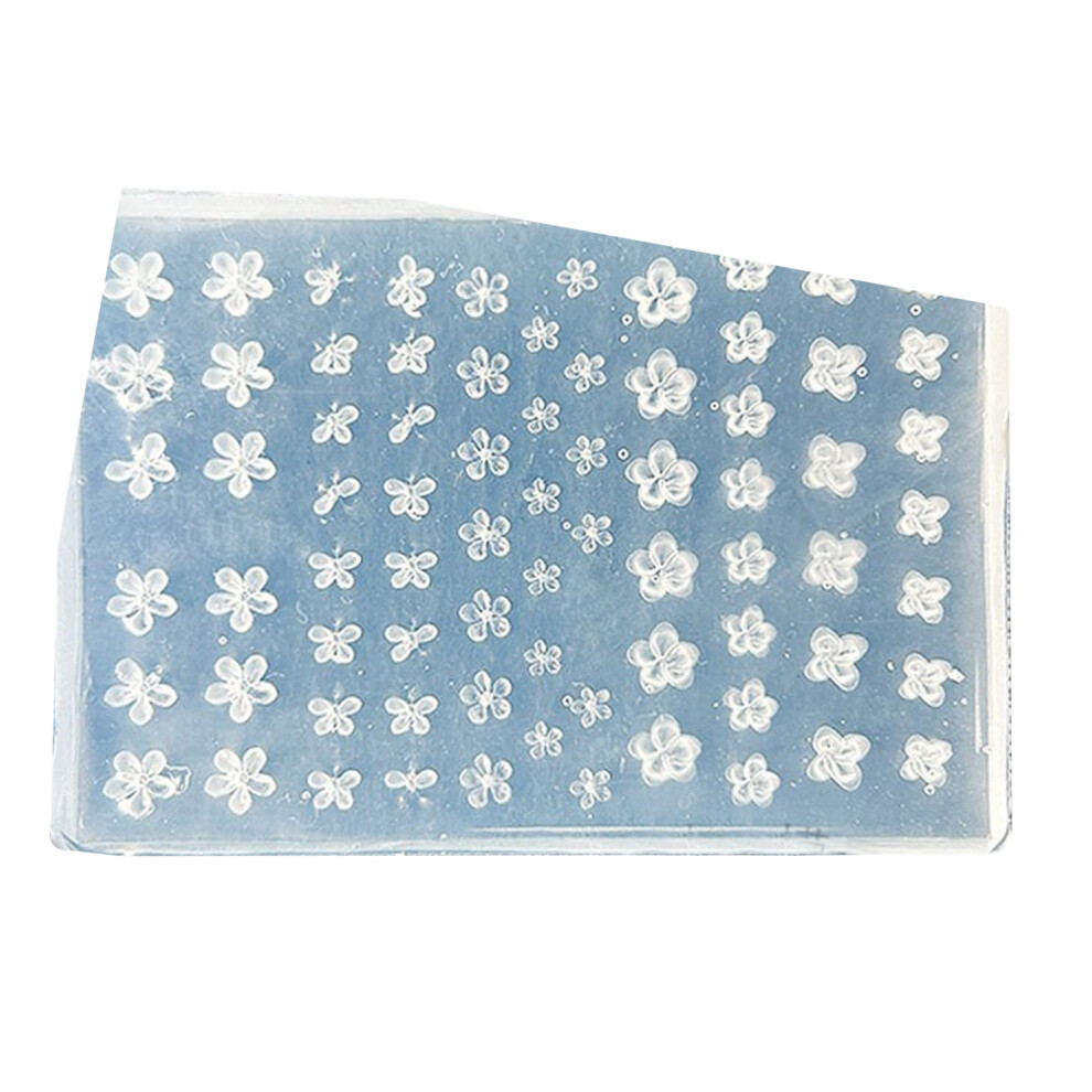 Silicone Nail Stamp Mold Crystal Epoxy Carving Mold-Style 15