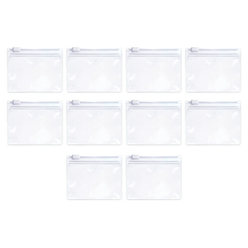 Sacs de rangement de médicaments EVA 10-transparent 9,5x7,5