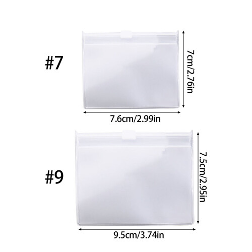 Sacs de rangement de médicaments EVA 10-transparent 9,5x7,5 1