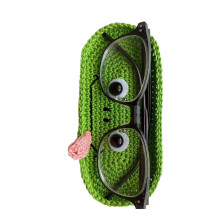 Animal Themed Crocheted Glasses Case Soft Handcrafted-style F