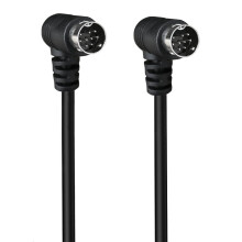 9Pin SVideo DIN Cable Extension, 1.8m, Straight/Elbow, Double Bend, 9P 9Pins Small DIN Video Cable
