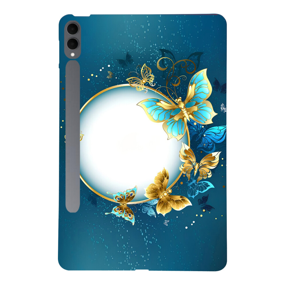 (Butterfly Wreath) For Samsung Galaxy Tab S11 Ultra Tpu Case Pattern Printing Slim Tablet Protective Cover 6914283399864