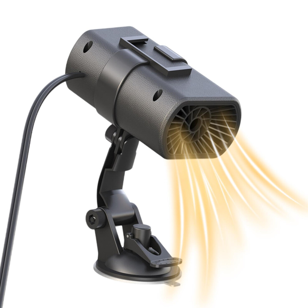 Car Heaters 12V Car Defrost Defogger Portable Car Heater 360Degree Adjustable Fan For Car And Suv Fast Heating 9119770972859