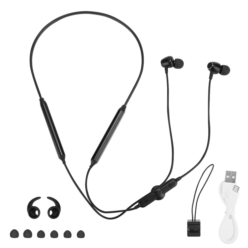 Wireless Bluetooth Headphones For Outdoor Adventures, Comfortable Neckband Hanging Type, Enc For Clear Call, Magnetic Design, Bluetooth 5.0, Stable Co 9416038550331