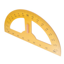 180degree Protractor Large Angle Ruler Drawing Tool Teacher Stationery Precision Measuring Plastic Protractor