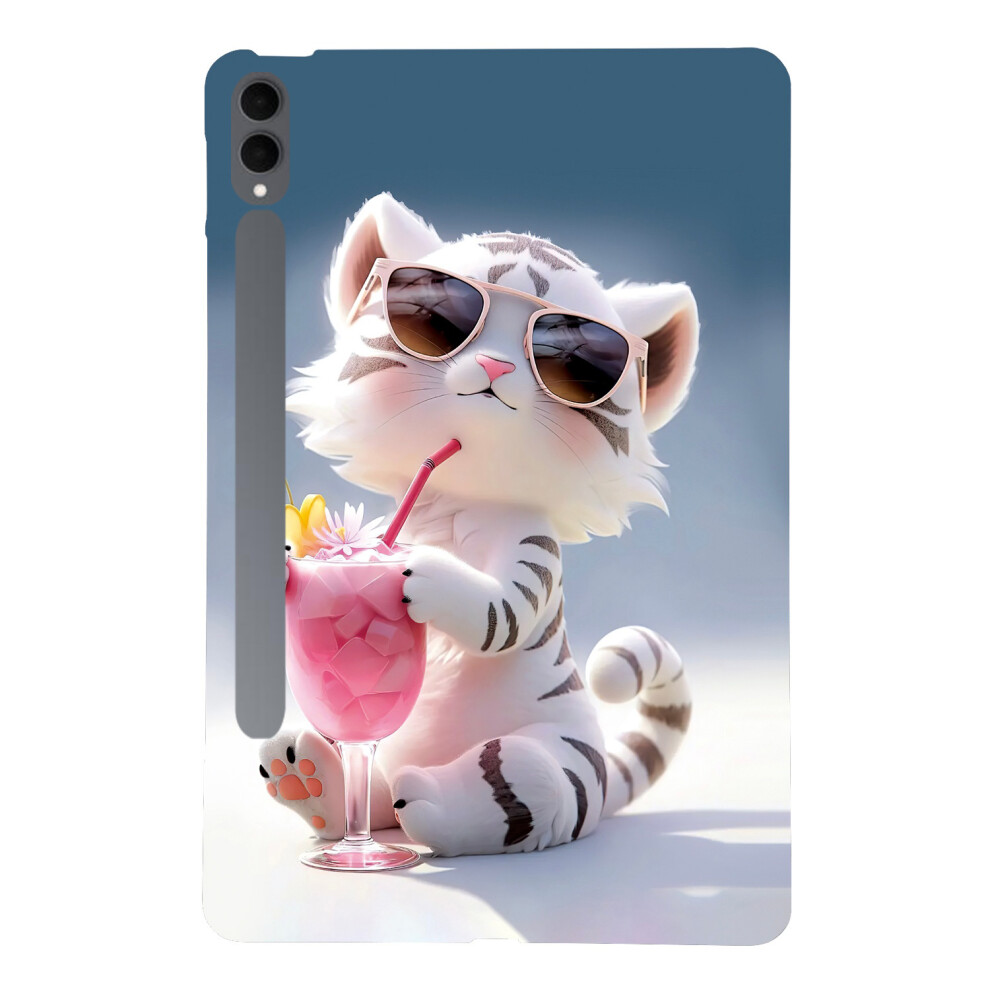 (Cartoon Tiger) For Samsung Galaxy Tab S11 Ultra Case Pattern Printing Slim Soft Tpu Tablet Cover 6914289097825