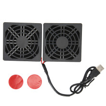 Ventola alimentata tramite USB per dissipatore PC, controllo della velocità regolabile, sistema di raffreddamento silenzioso, copertura del filtro