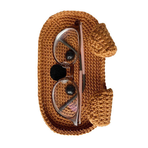 Gehäkelter Brillenhalter mit Tiermotiv,-Stil D