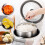 Steamers Basket with Handle Food Strainer Steaming Grid-16cm 7