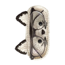 Decoratieve gehaakte brillenhouder, beschermend-stijl B
