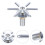 Efficient Glass Rinser for Quick Residues Removal-Style A 7