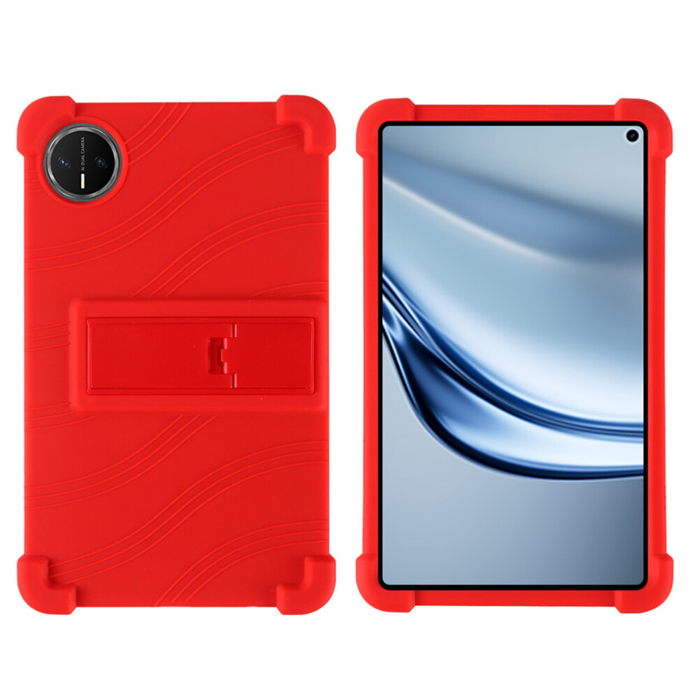 (Red) For Huawei Matepad Mini Case Adjustable Kickstand Silicone Tablet Protective Cover Red 6914284457693