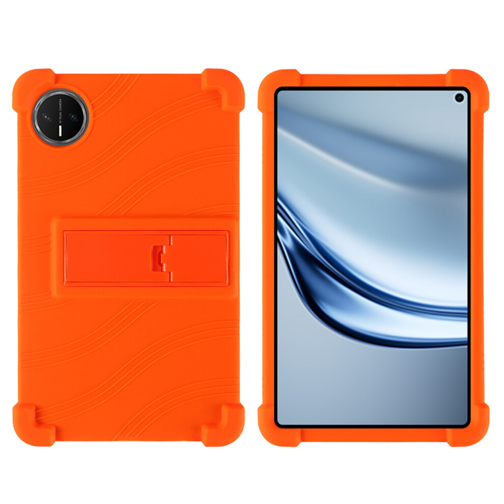 (Orange) For Huawei Matepad Mini Case Adjustable Kickstand Silicone Tablet Protective Cover Orange 6914286289056