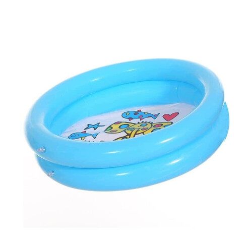 Paddling Pool Inflatable Swimming Pool 65x16cm Multicolor Blue 2 Pack Set