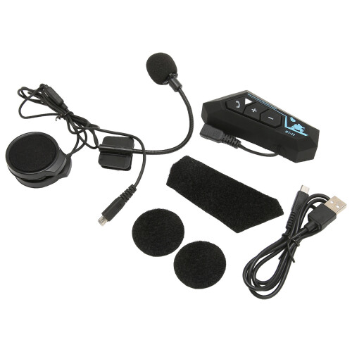 Bluetooth-headset til motorcykelhjelme, støjreduktion og stemmeassistent for en problemfri køreoplevelse 2