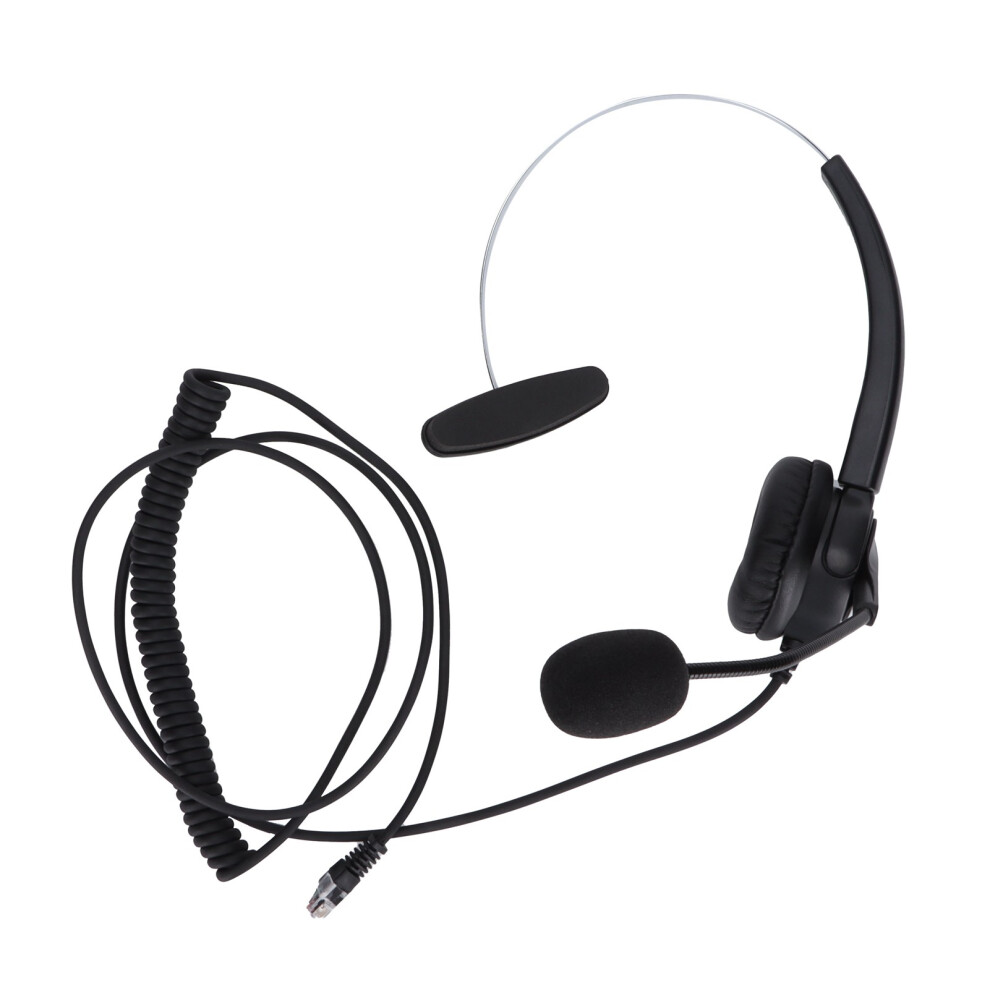 Stainless Steel Arm Headset With Crystal Clear Voice, Luxurious Comfort Ear Cushion For Uninterrupted Communication, Human Engineering Design With Ult 9416038551253