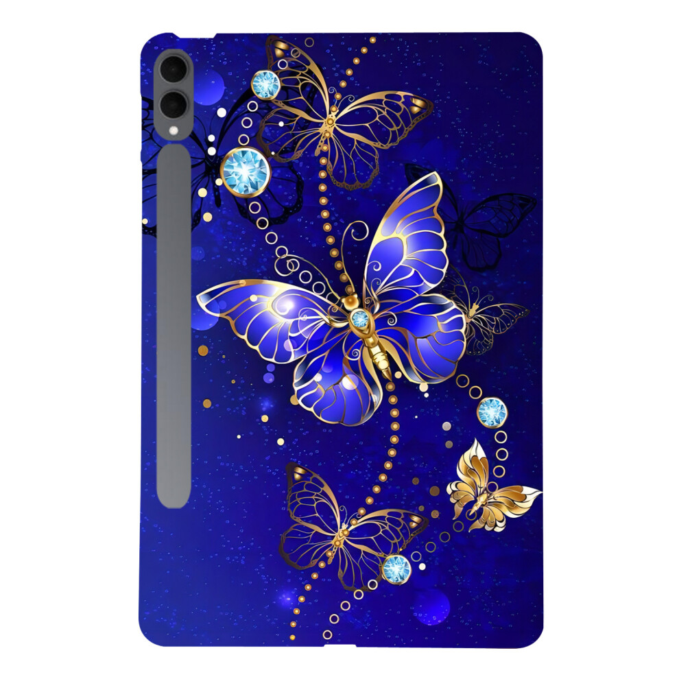 ( Butterfly) For Samsung Galaxy Tab S11 Ultra Tpu Case Pattern Printing Slim Tablet Protective Cover Blue 6914286171115