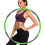 Hula Hoop μέσης, αποσπώμενος σχεδιασμός και ρυθμιζόμενο μέγεθος, εξοπλισμός 8