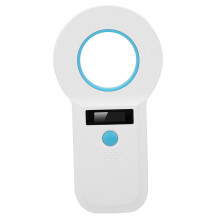 Pet Microchip Scanner Handheld Brightness Display 34.2Khz/125Khz USB Rechargeable Compatible With Pet ID Chips