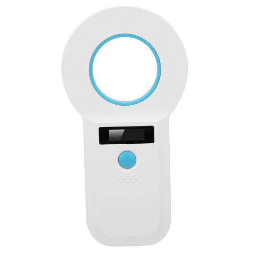 Pet Microchip Scanner Handheld Brightness Display 34.2Khz/125Khz USB Rechargeable Compatible With Pet ID Chips