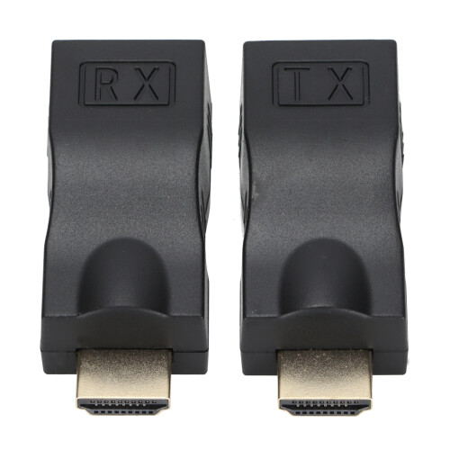 HDMI σε RJ45Network καλώδιο επέκτασης υψηλής απόδοσης προσαρμογέα μετάδοσης σήματος 1