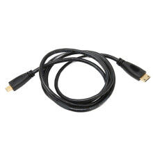 Καλώδιο HDMI υψηλής ταχύτητας με επιχρυσωμένο μεταλλικό περίβλημα από μίνι σε