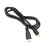 Καλώδιο HDMI υψηλής ταχύτητας με επιχρυσωμένο μεταλλικό περίβλημα από μίνι σε 2
