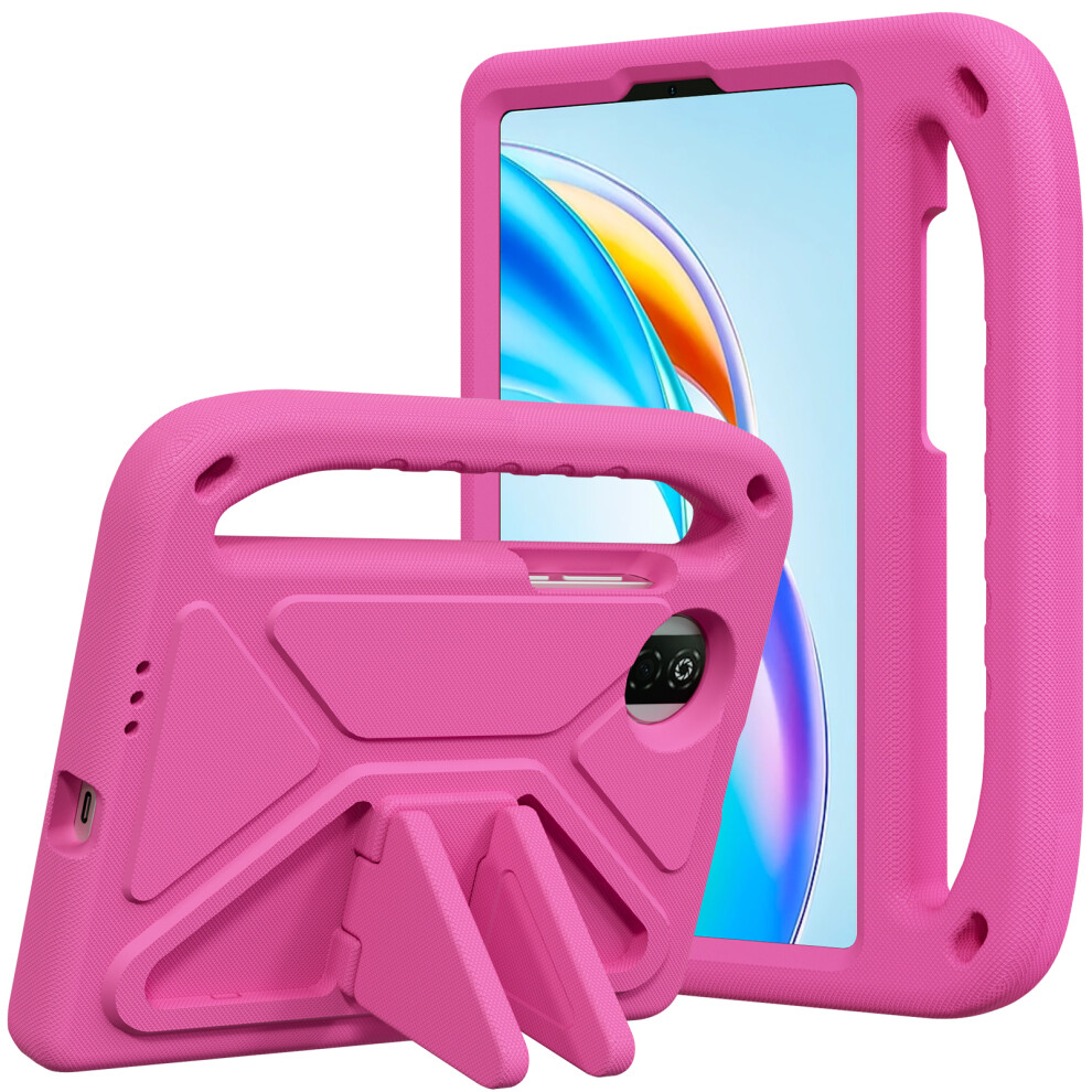 (Rose) For Honor Pad X7 Case Hand Grip Kickstand Tablet Eva Cover 6914288070416