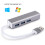 Προσαρμογέας USB C σε Ethernet, προσαρμογέας δικτύου 2 σε 1 USB C και USB 3.0 Gigabit, σύνδεση Ethernet 8