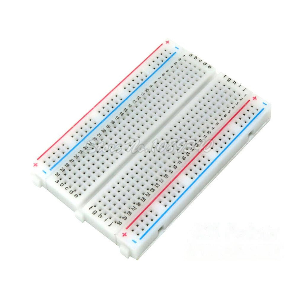 Solderless Breadboard 10Pack, 8.5X5.5cm, 400Hole Pcb Test Board For Prototyping 9119770973351