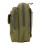 Θήκη Molle System Ready, Μικρή τακτική θήκη Army Green, αδιάβροχη με διπλούς ιμάντες 3
