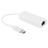 Προσαρμογέας USB σε Ethernet RJ45 Προσαρμογέας δικτύου Fast Ethernet LAN με πολλαπλές θύρες USB Hub 2