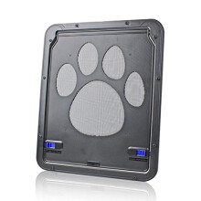 Pet Flap Door Cat Flaps Cat Door Interior Pet Screen Door For Sliding Glass Door Window Model 369 Black
