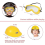 Girls' Pretend Play Construction Tool Set with Hat, Tool Box, Tape Measure, Drill, Hammer 3
