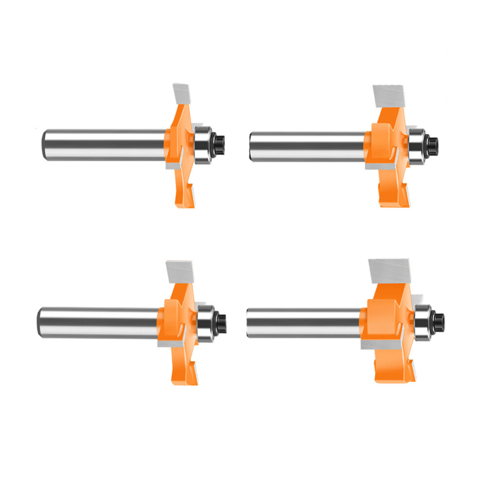 Woodworking Router Bit Set Efficient Milling-Four Piece T8 7696001284476