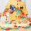 Yellow Kids' Woodworker Repair Tool Box Set Educational Construction Toy 4