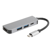 USB C til HDMI Hub Dock til Switch, bærbar Switch Dock HDMI TV-adapter med USB 3.0PD hurtigopladning til Nintendo Switch MacBook Pro iPhone Samsung
