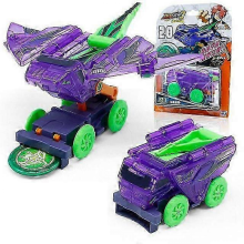 Original Box 6-Piece Transform Wild Cars Burst Speed Deformation Action Figures